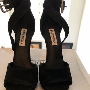 Steve Madden Black Heels